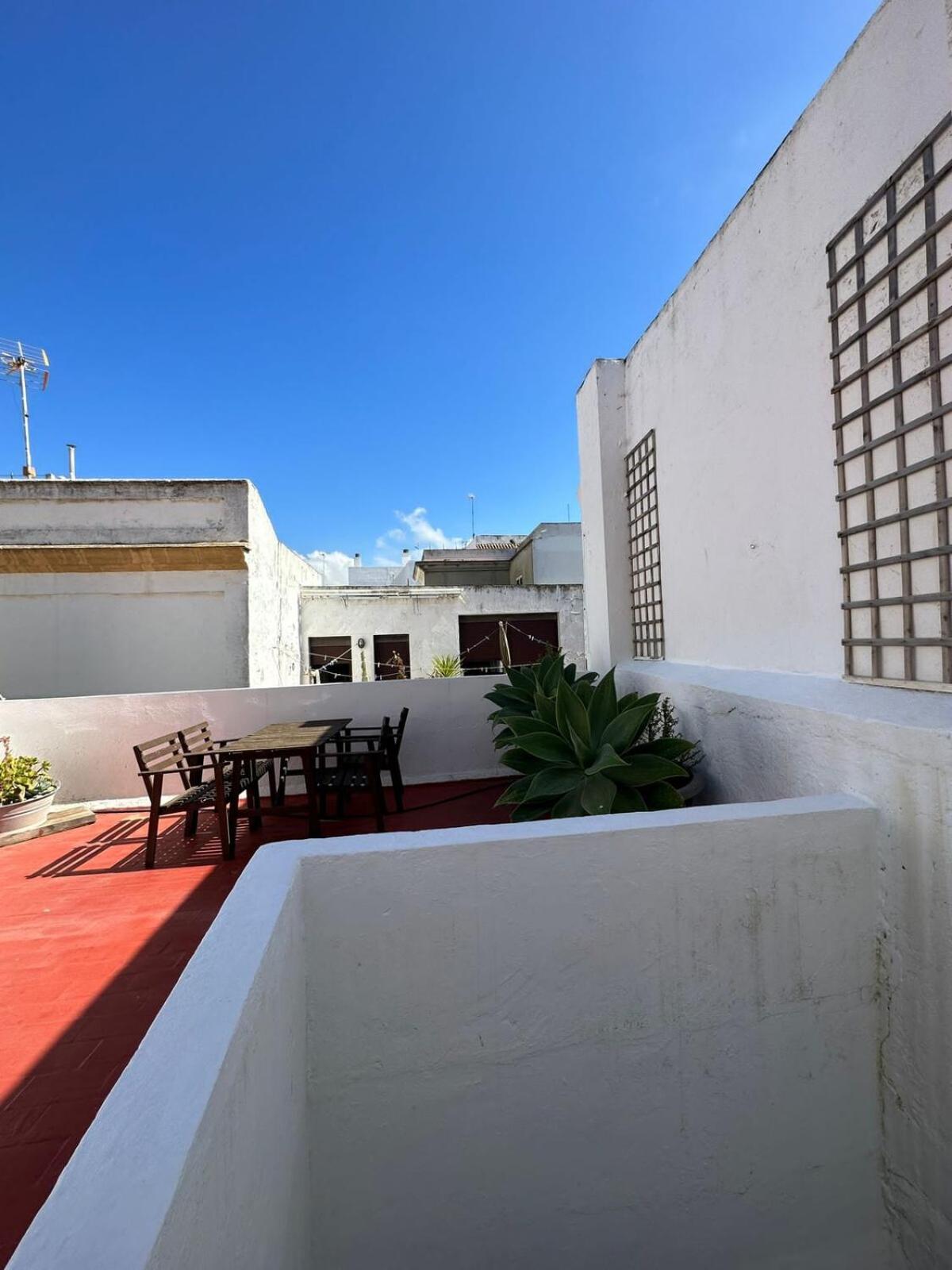 Apartment In Old Town With Roof Terrace And Fibre, Tarifa Eksteriør billede